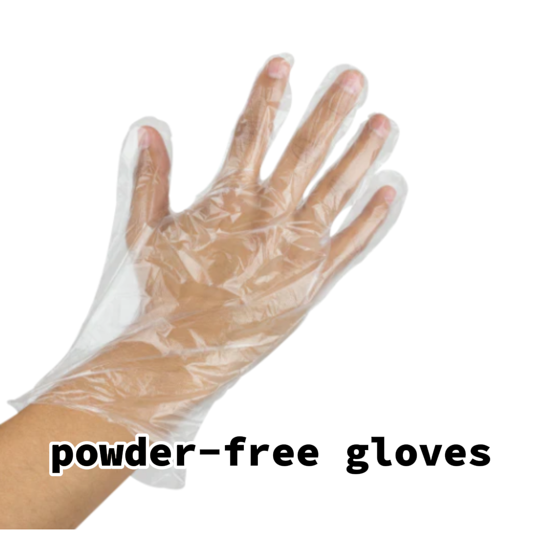 powder-free gloves 10000pcs