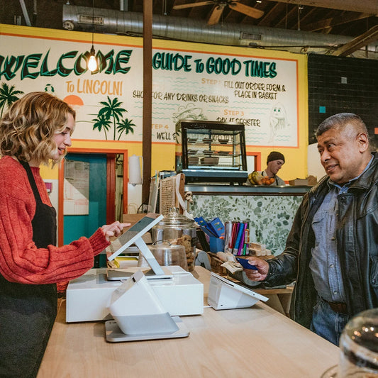 POS system- clover kiosk 自助點餐機