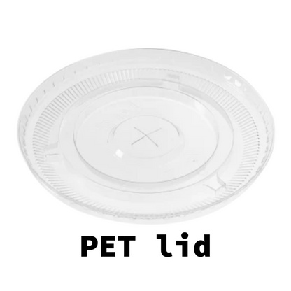 PET cups and lid- PET cup lid 1000pcs